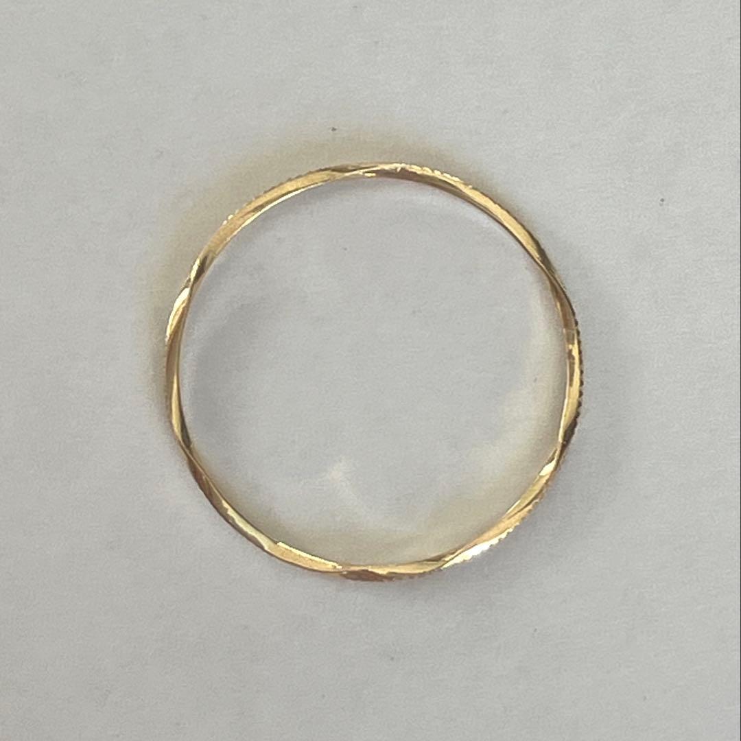K18 18金　11号　リング　39