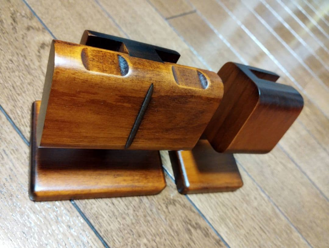 趣味人　豊岡クラフト　　・ウォッチスタンド・シングル・ダブル