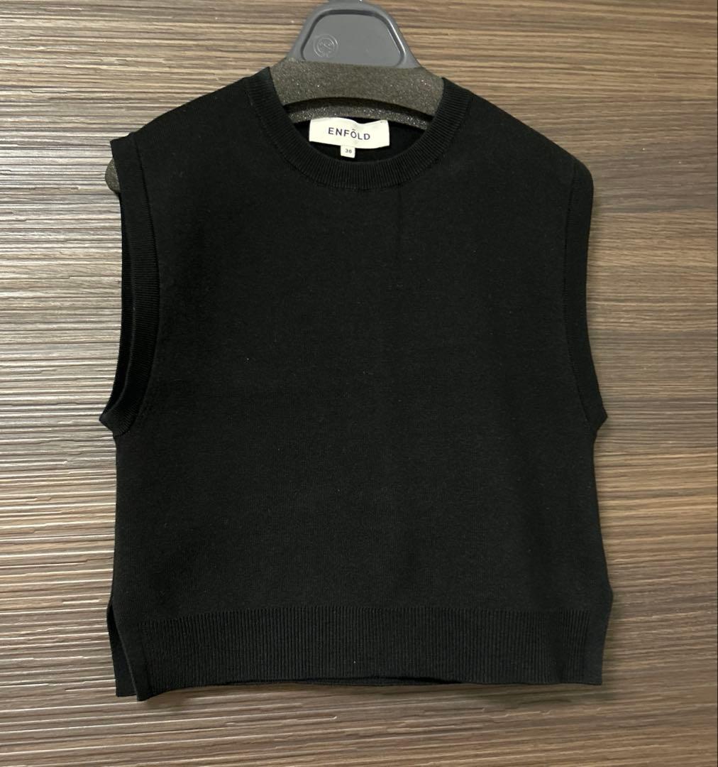 エンフォルド　C/PEブロードレイヤードPULLOVER 38