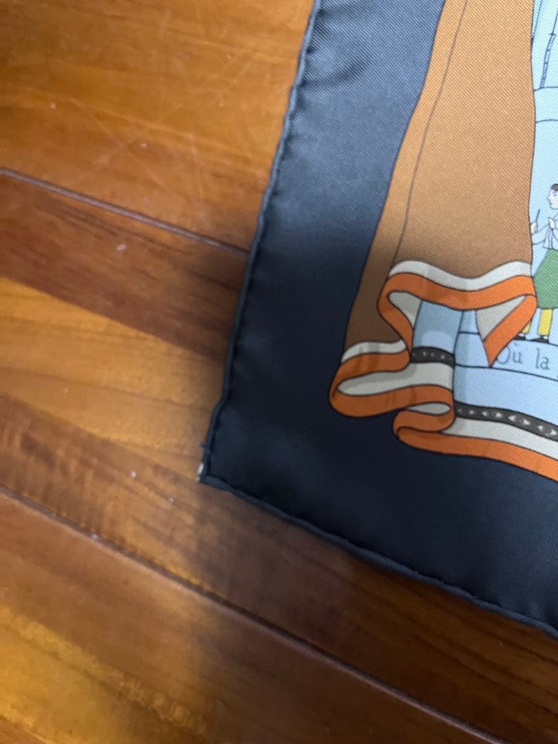 Hermès Les Proverbes シルクスカーフ 45✖️45サイズ