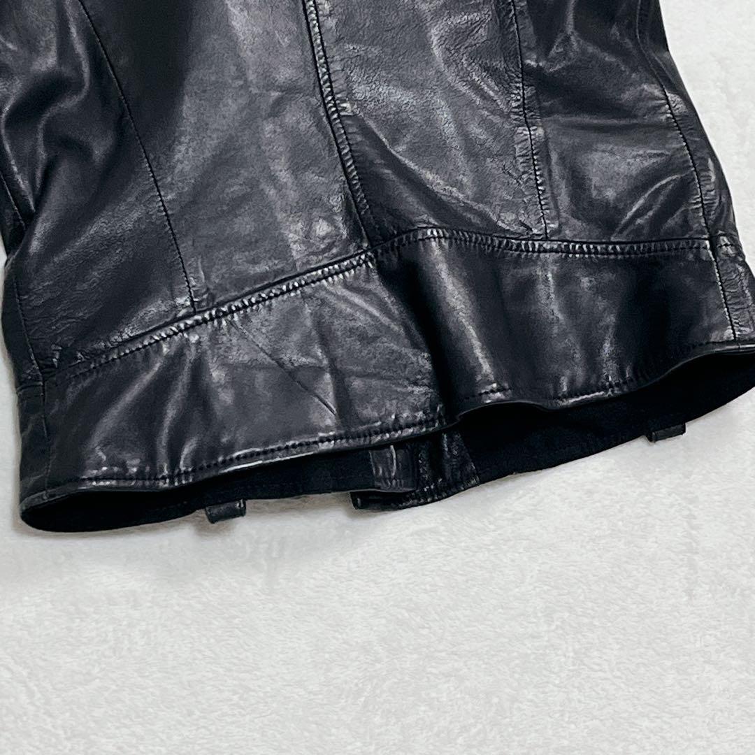 『ドゥーズィエムクラス』s.w.o.r.d ライダースジャケット 羊革 イタリア