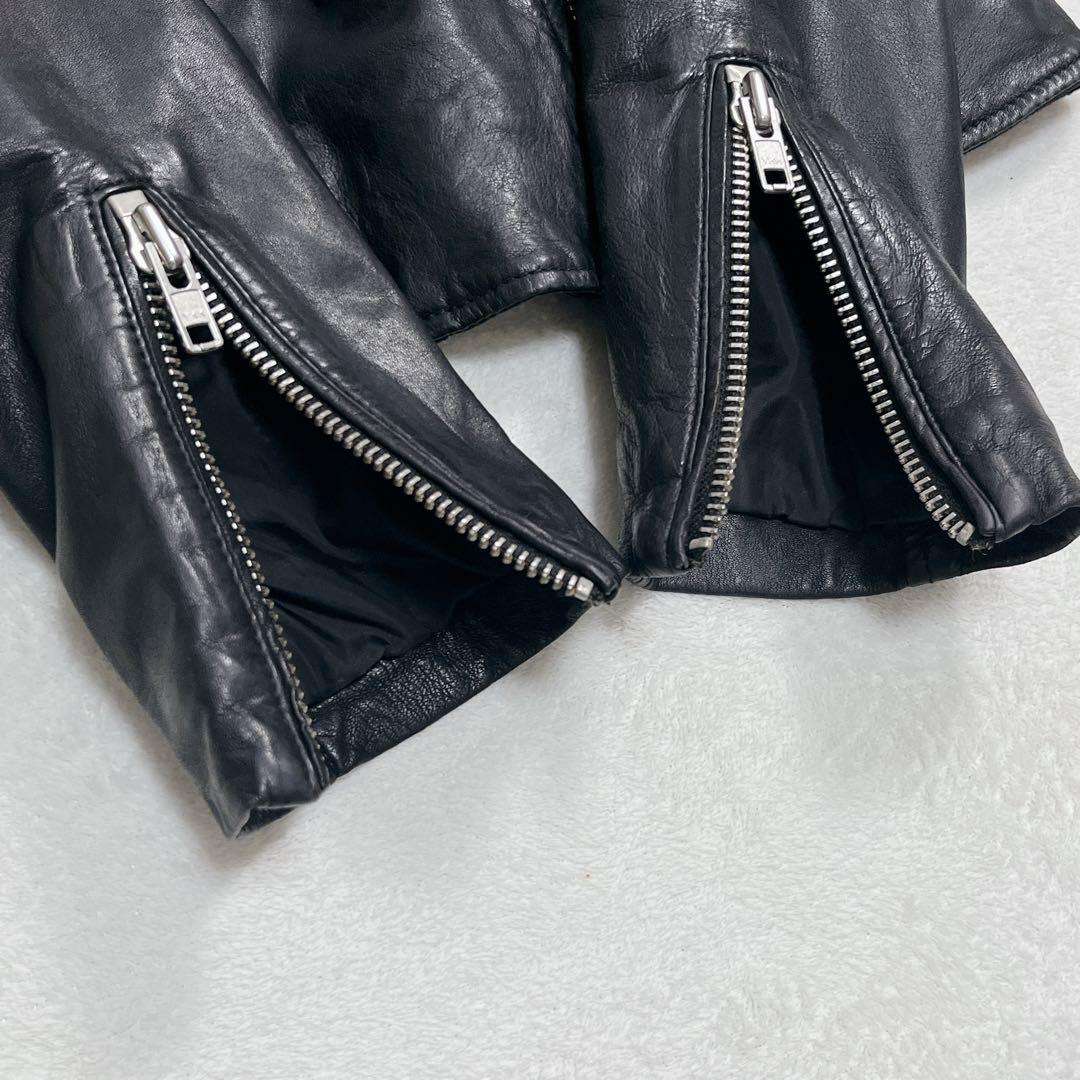 『ドゥーズィエムクラス』s.w.o.r.d ライダースジャケット 羊革 イタリア