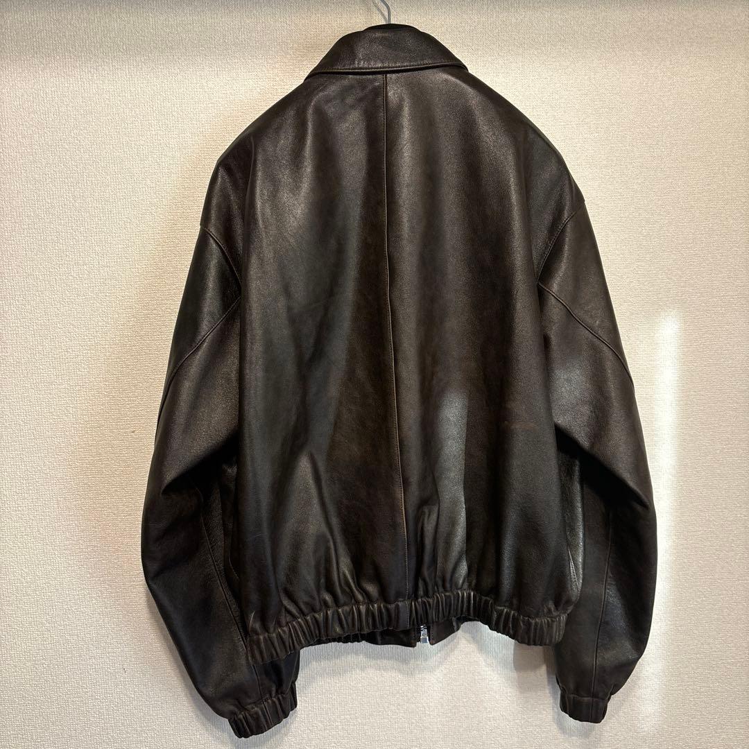 ＜H＞シープレザー トラックジャケット Lサイズ