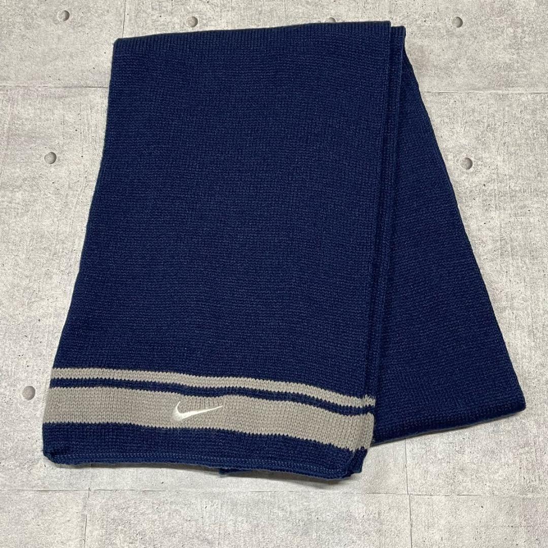 90s OLD NIKE ボーダーマフラー vintage オールドナイキ