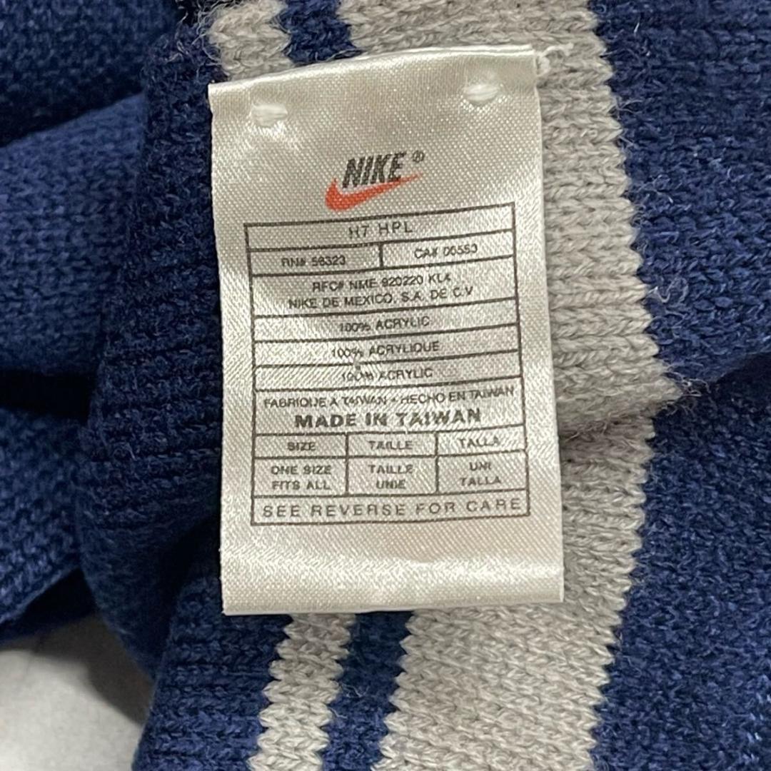 90s OLD NIKE ボーダーマフラー vintage オールドナイキ
