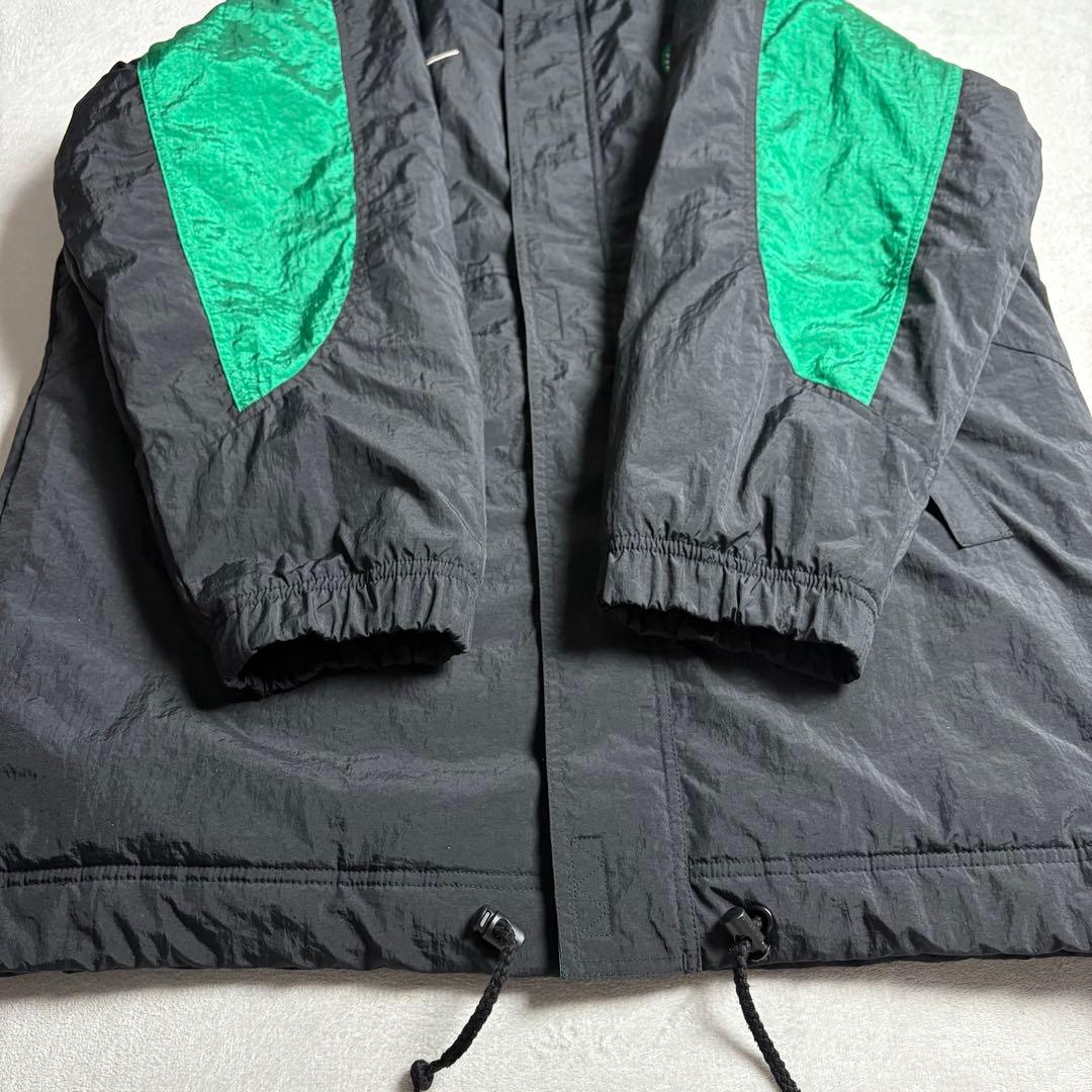 90s Jリーグ　読売ヴェルディ　NIKE ナイロンベンチコート　ホームカラー