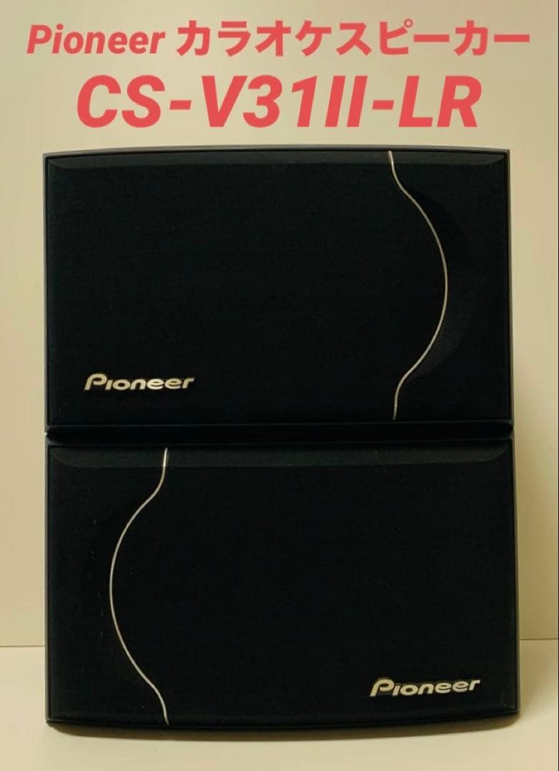 Pioneer カラオケスピーカー CS-V31II-LR