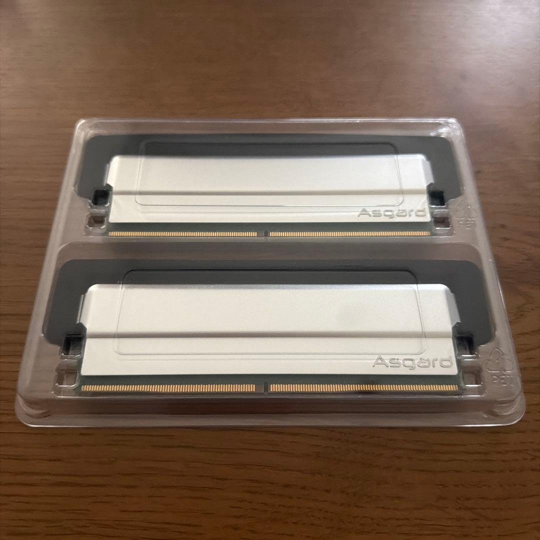 Asgard DDR5-6000メモリ 32GB(16GBx2枚) 動作確認済み