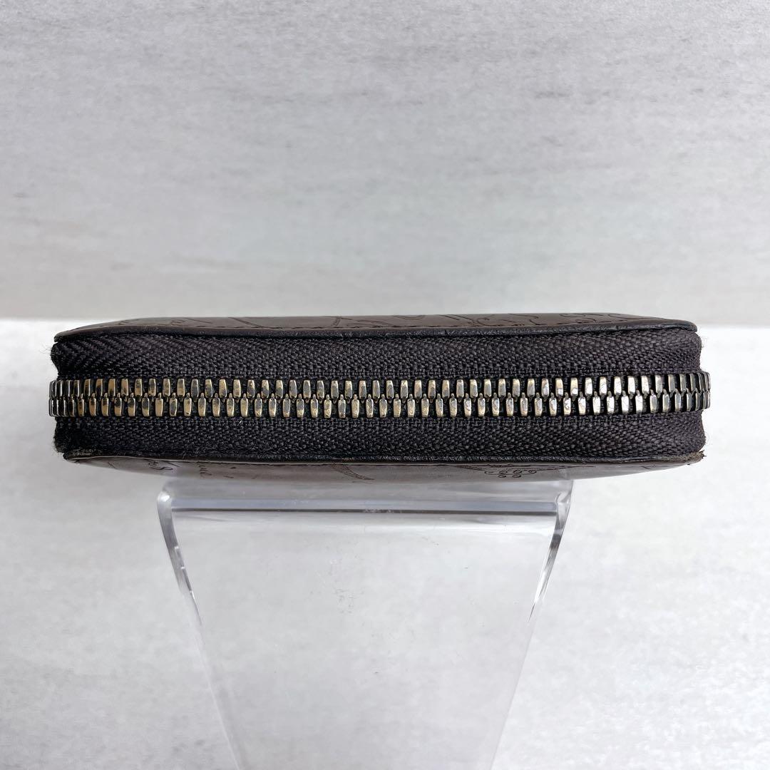 高級✨ベルルッティ ワパ スクリットレザー ジップ カリグラフィー ケース