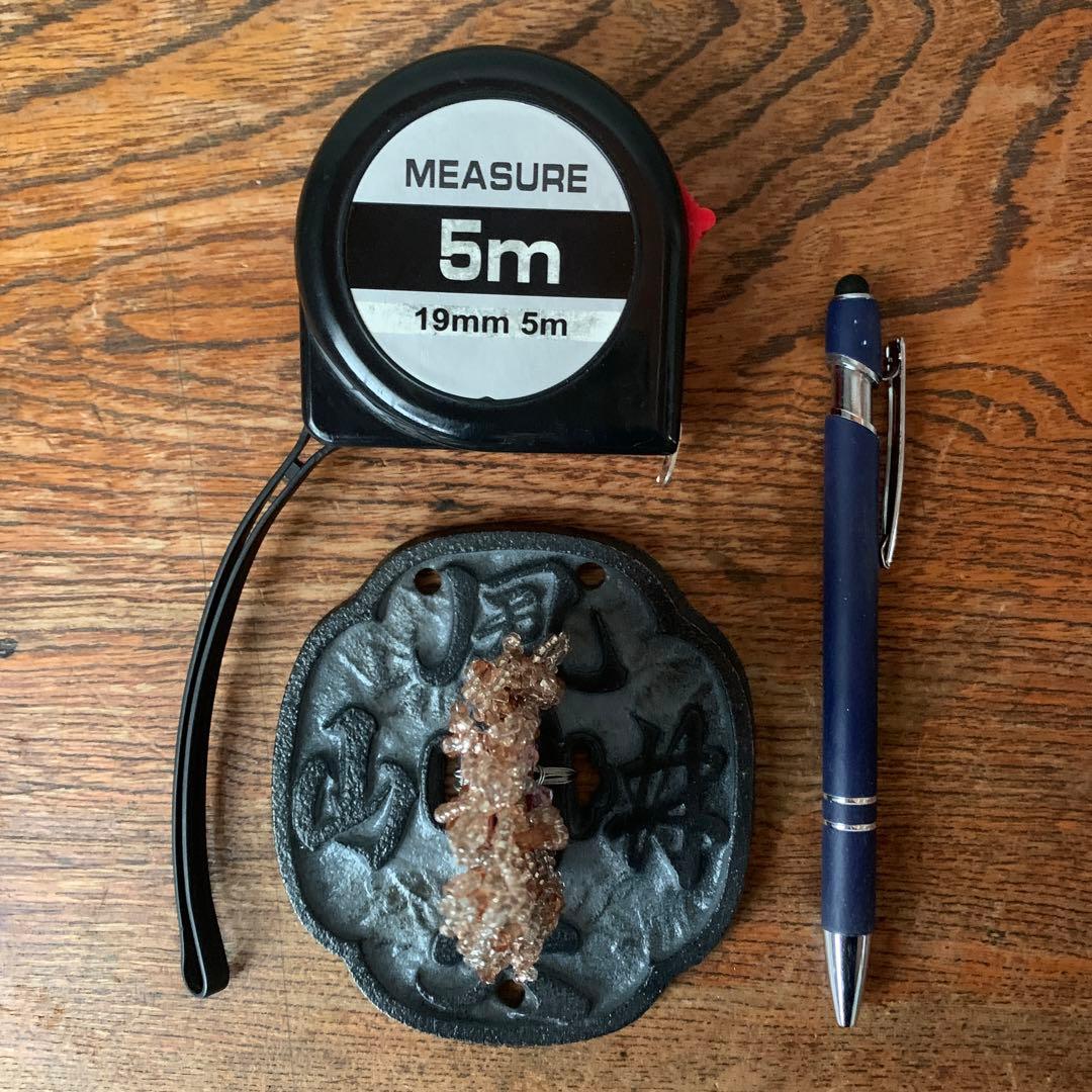 妻の作った　文鎮　風林火山　炎のたからもの　静かに燃える火のペーパーウエイト