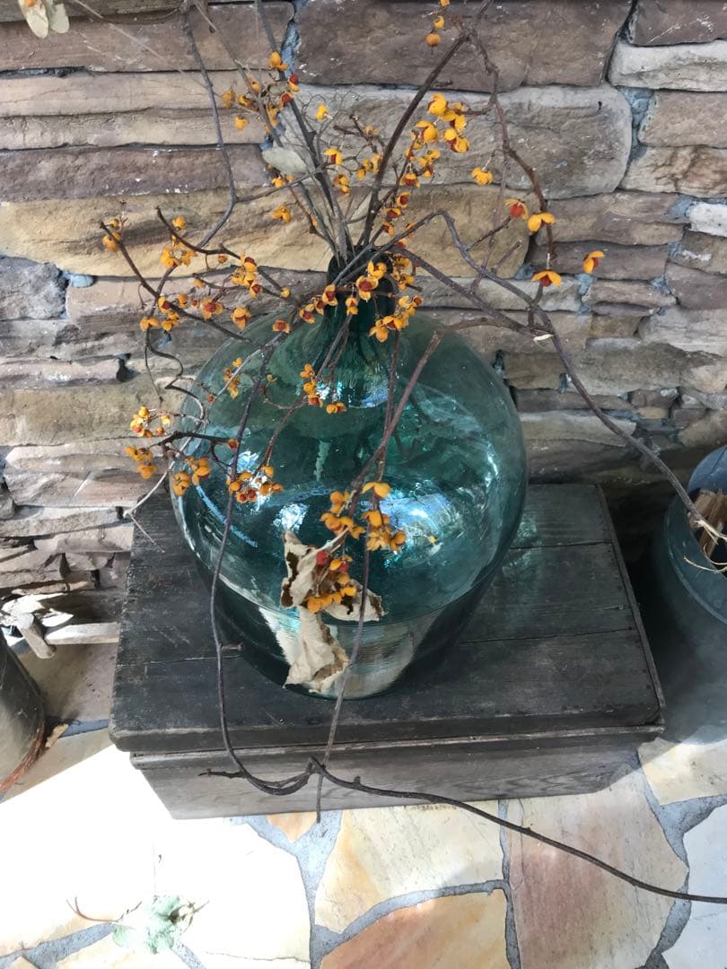 アンティーク　ボトル　デミジョンボトル　特大サイズ