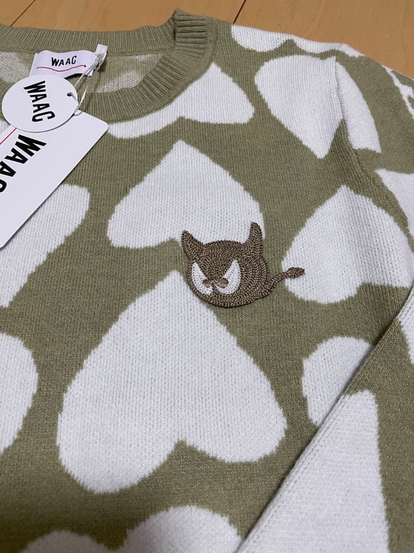 WAAC レディースゴルフウェア　長袖ニット