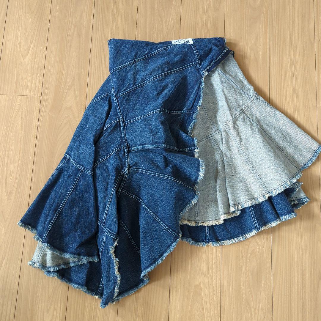 美品　ジュンヤワタナベコムデギャルソンデニムスカート