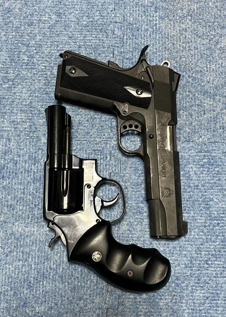 タニオコバ gm7＆コクサイ S&W M13 モデルガンセット