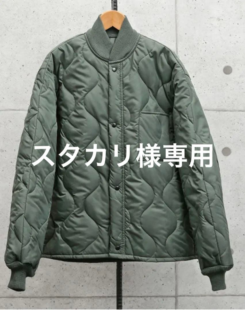 米軍 CWU-9/p USAFミリタリージャケット キルティング ライナー　L
