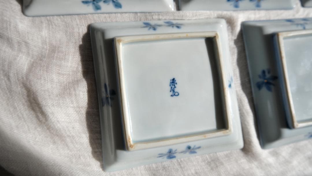 有田焼・古伊万里/舘林源右衛門・皿5枚/中古