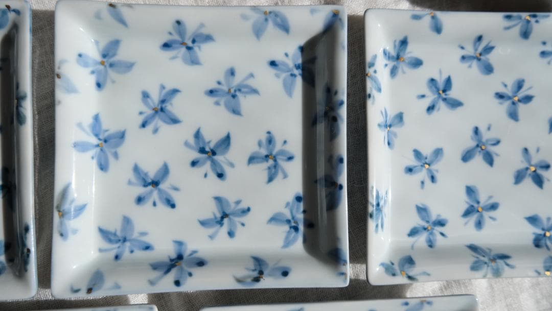 有田焼・古伊万里/舘林源右衛門・皿5枚/中古