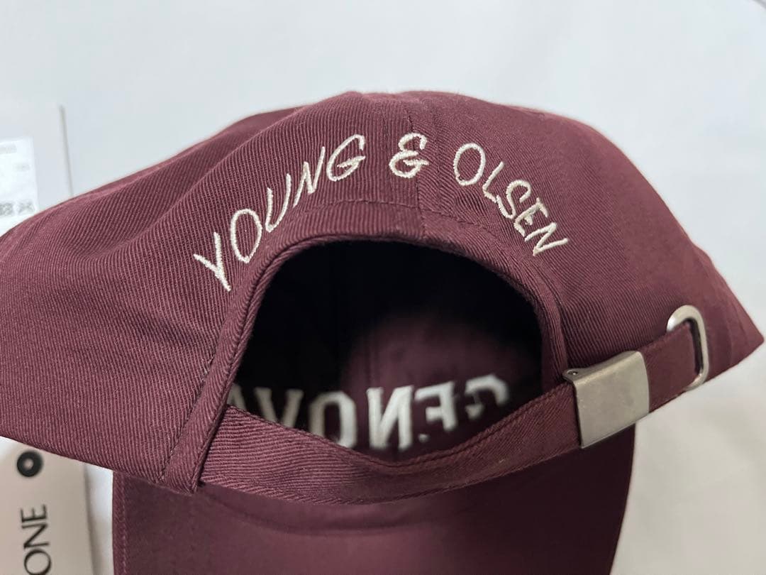 BABYLONE ヤングアンドオルセン CITY TWILLCAP キャップ