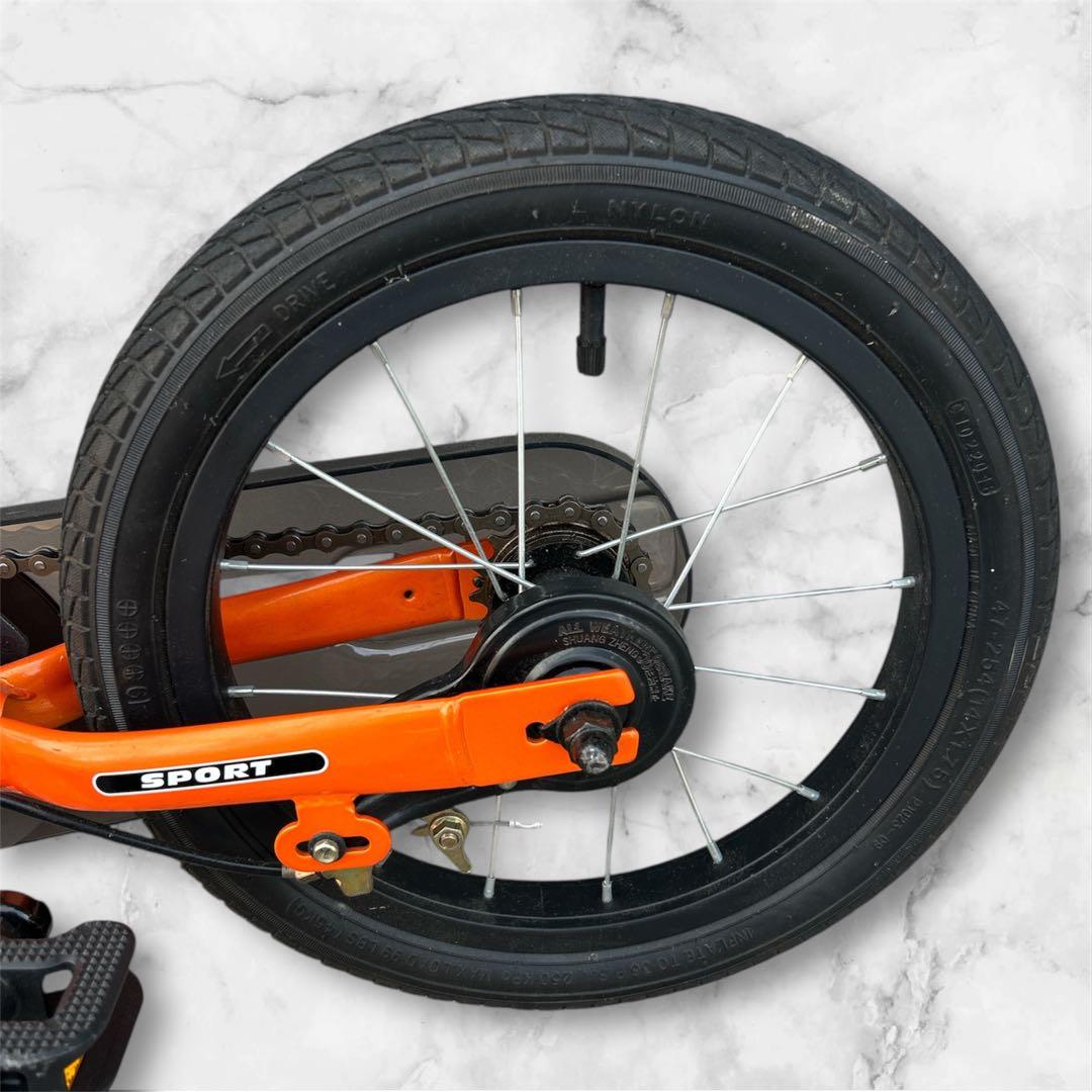 【美品】STRIDER ストライダー14X オレンジ キッズ バランスバイク