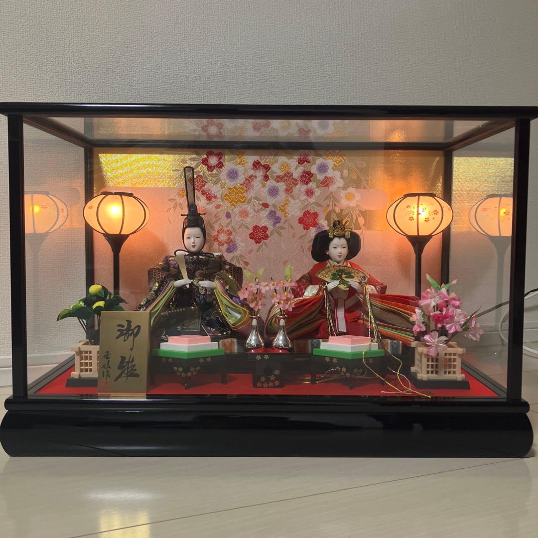 ケース入り雛人形