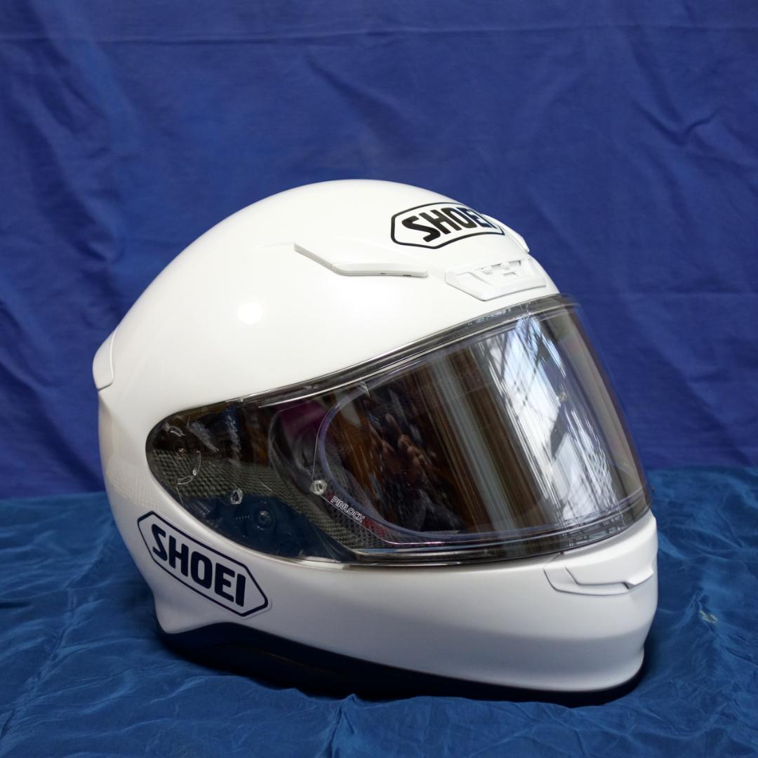 SHOEI Z-7 ホワイト　L　ピンロックシート　予備シールド（未使用）付き
