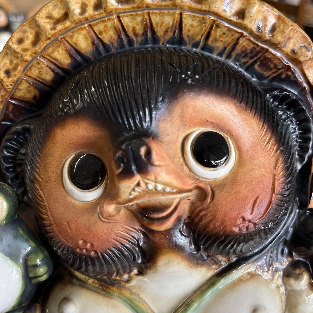 チョー縁起物❗信楽焼福狸  高さ２７cm