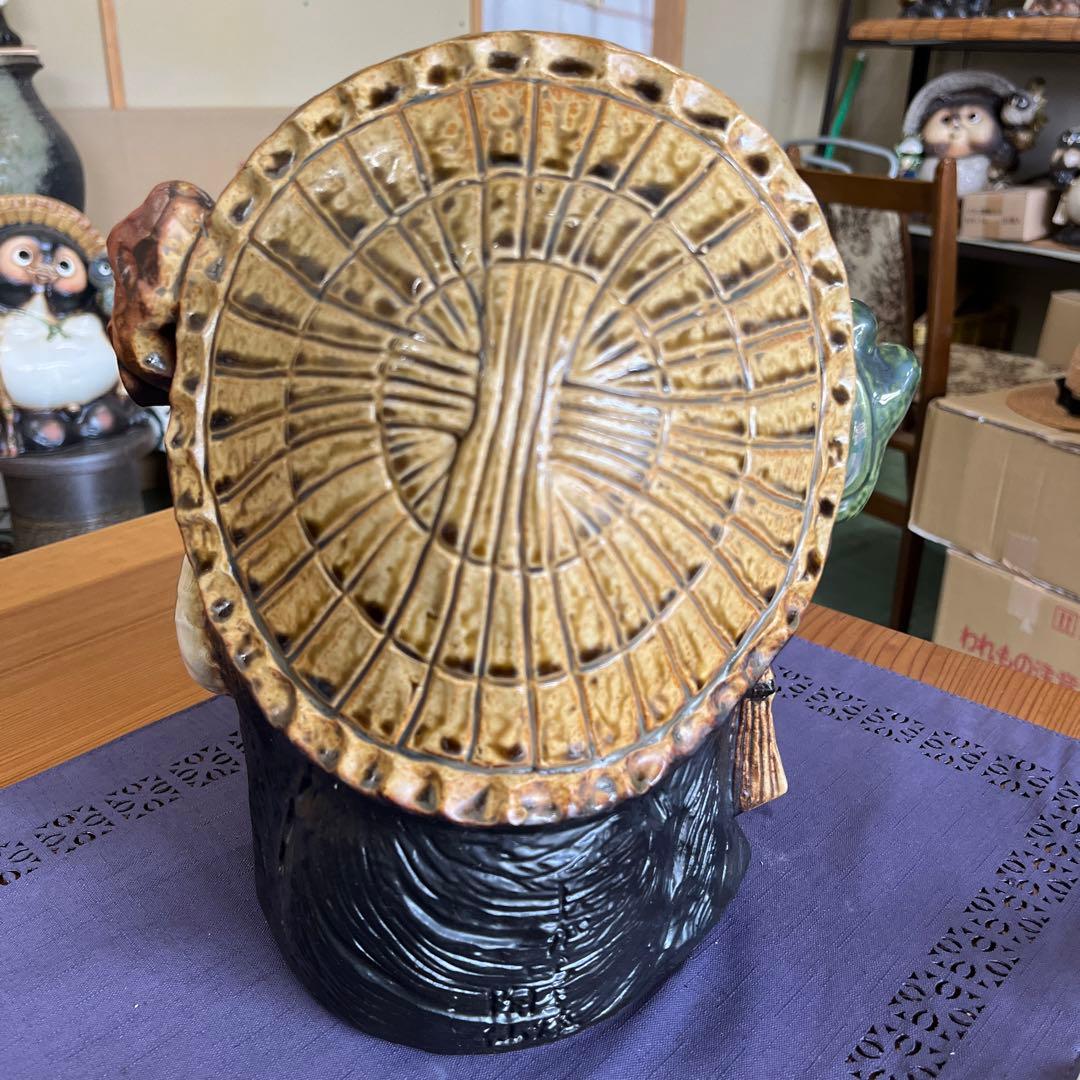 チョー縁起物❗信楽焼福狸  高さ２７cm