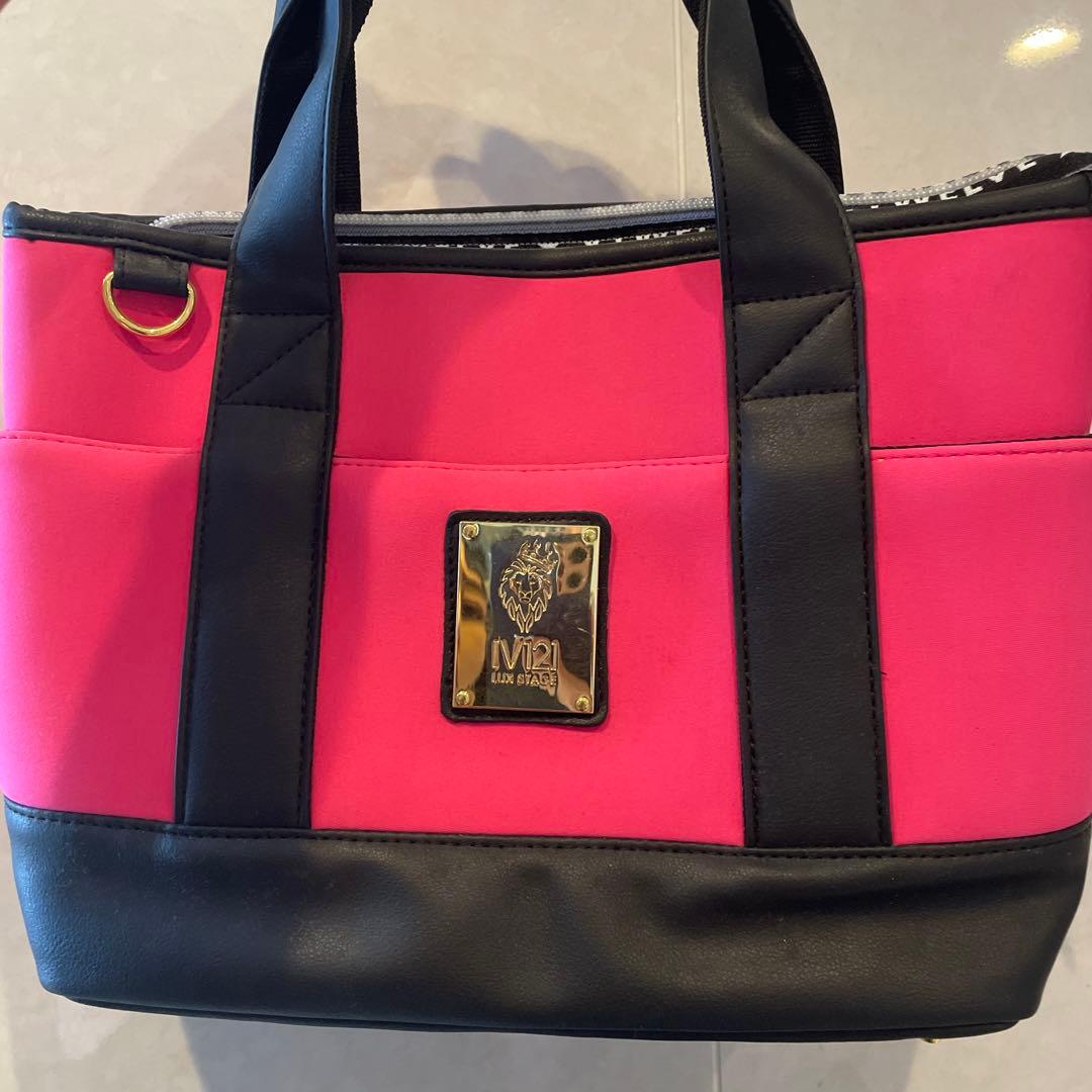 IV21 LUX STAGE ゴルフバッグ ピンク/ブラック