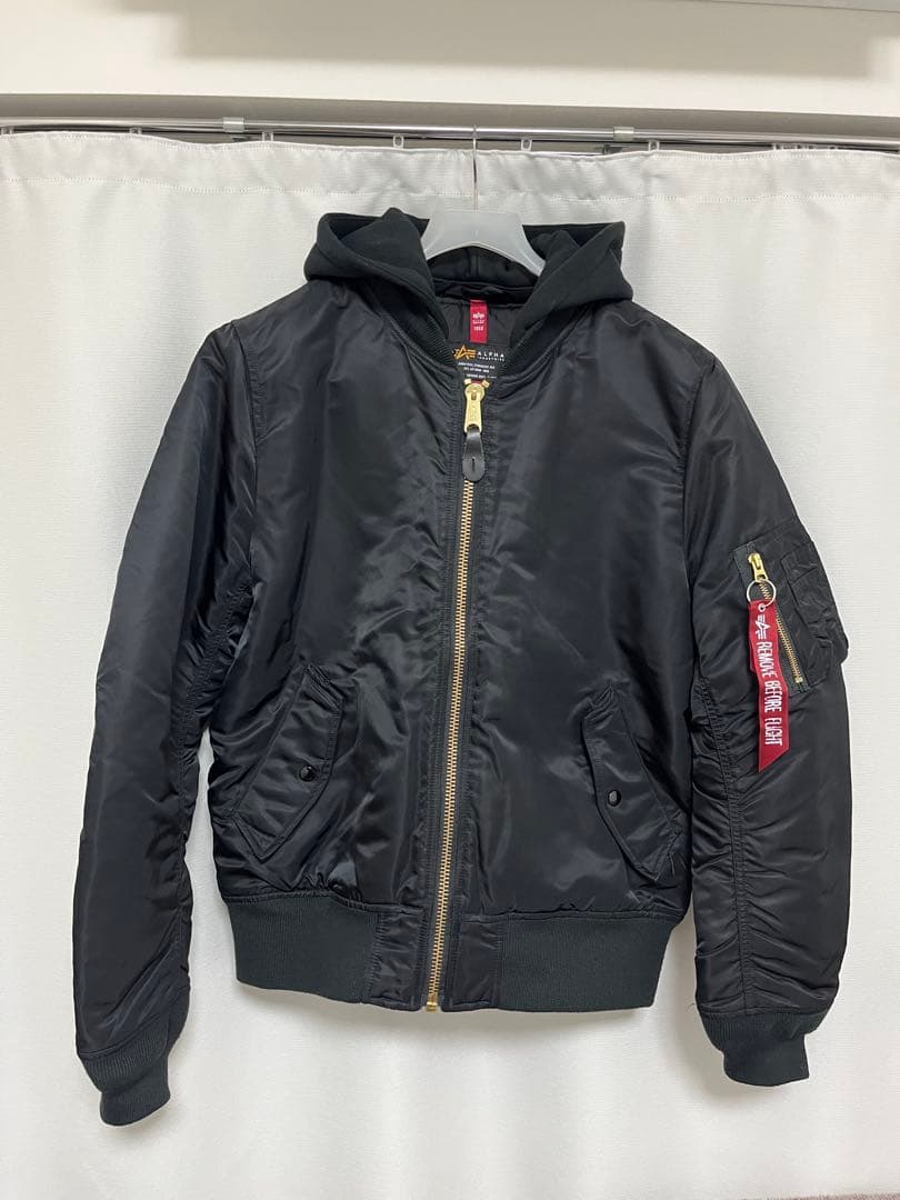 アルファ　ALPHA TA0130-201 2WAY フード付きMA-1