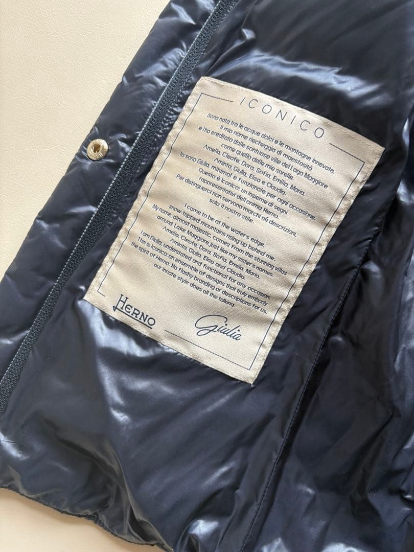 【HERNOヘルノ☆ICONICOイコニコダウンベスト 42