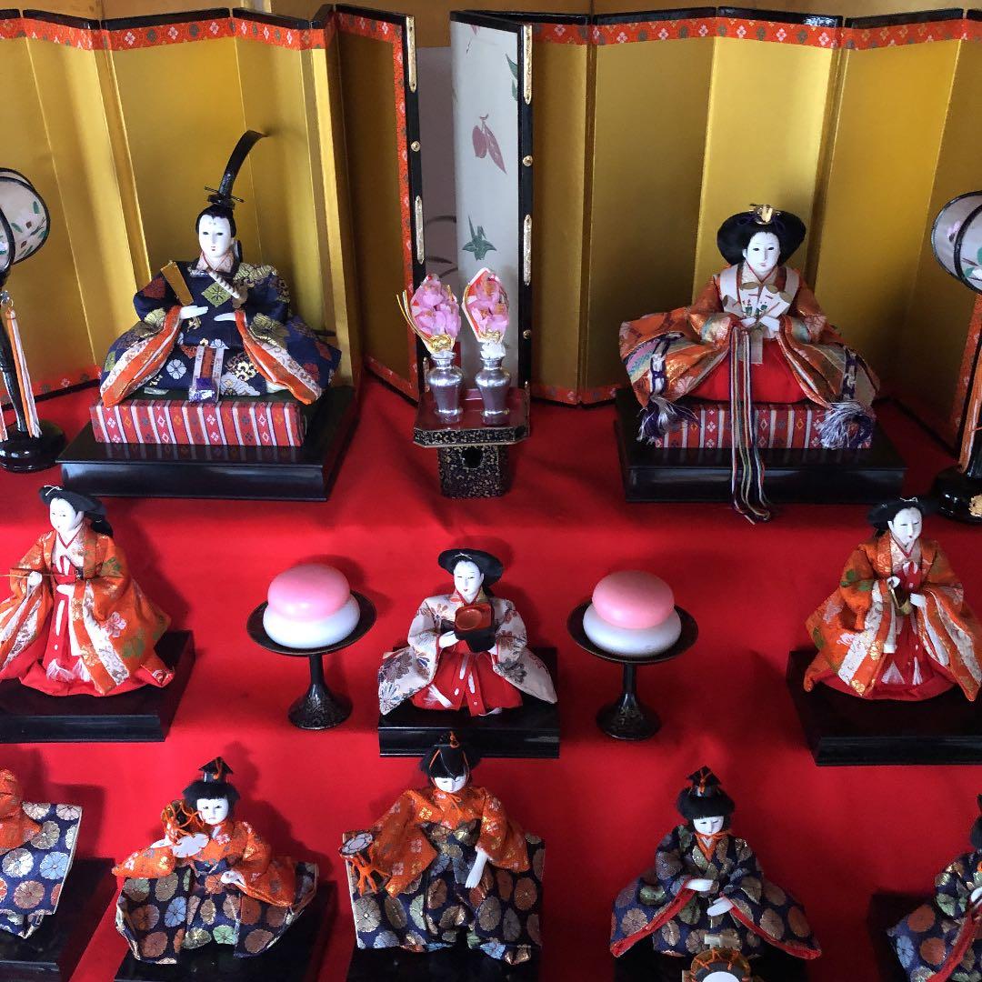 雛人形 7段飾り 久月　昭和レトロ