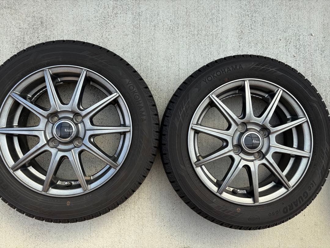 椿❤️　ヨコハマ アイスガード タイヤ、ホイール、ナットセット 2022年製