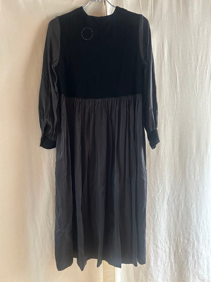 ブラックツイード＆グレーワンピース コズミックワンダー