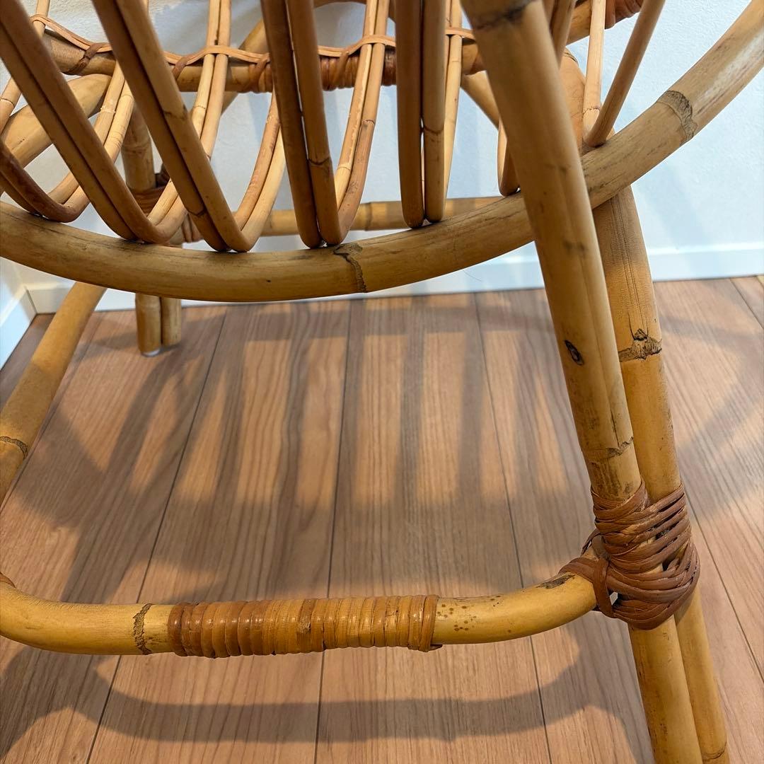 カイさま専用　ウニコ　カージュ　 ラタン製オープンチェア