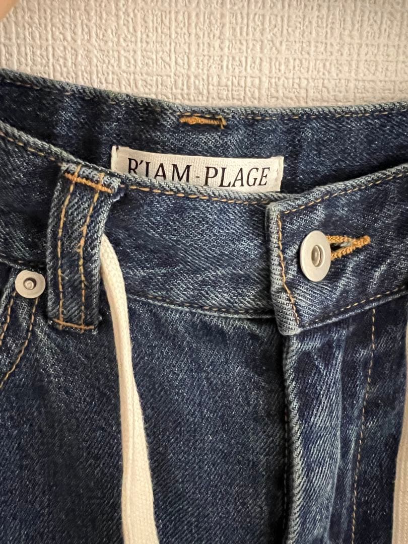 RIAM SUPER LOOSE デニム 38 plage