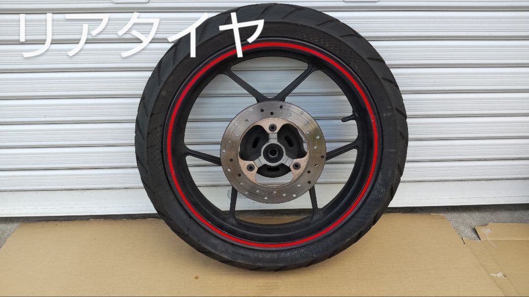 ジクサー150 NG-4BG フロントタイヤ リアタイヤ