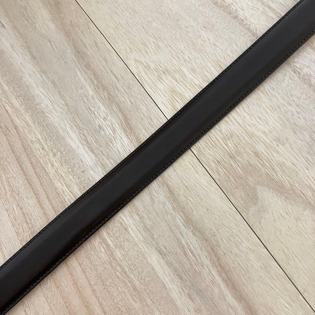 訳あり極美品✨Felisi✨フェリージ✨レザーベルト✨85cm✨濃茶✨699/6