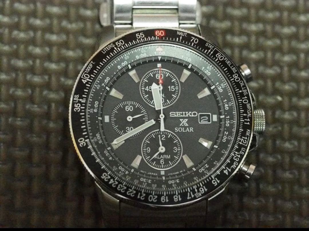 セイコー　スカイプロフェッショナルパイロット　43mm