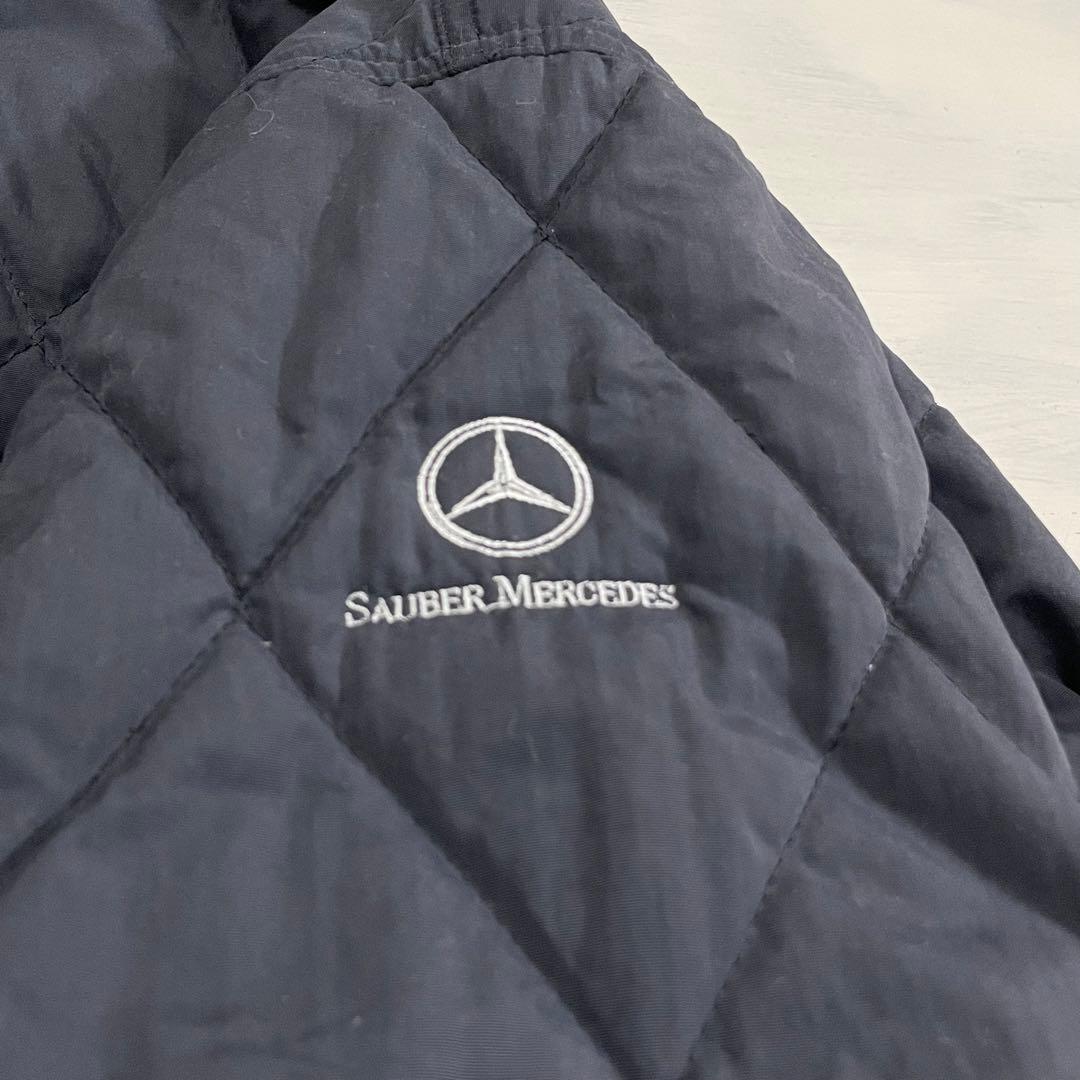 レア SAUBER MERCEDES レーシングジャケット　ロゴ刺繍 MA-1