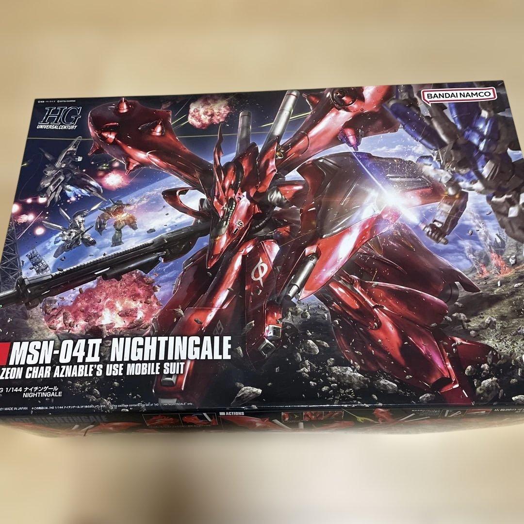 BANDAI MSN-04II ナイチンゲール 1/144
