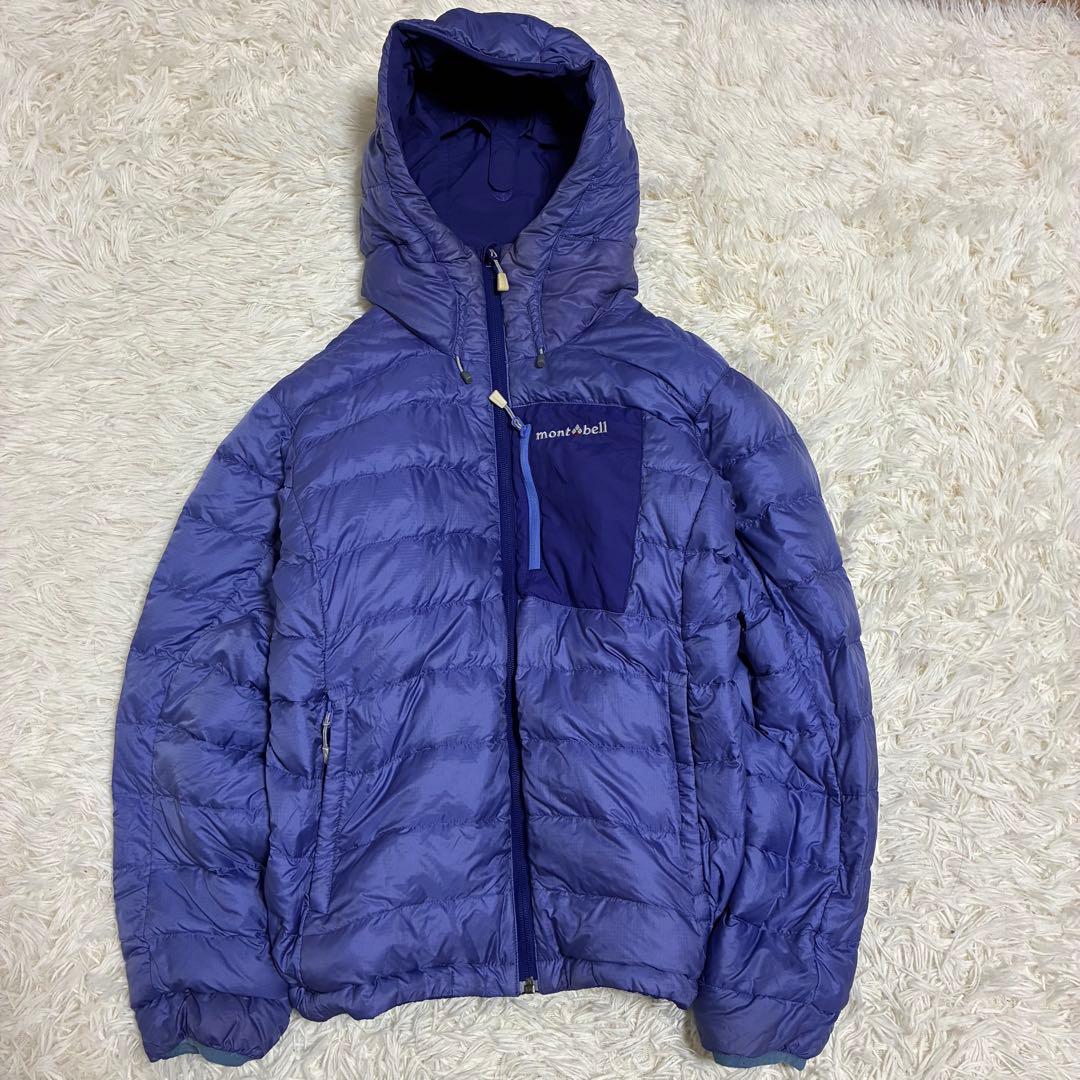 モンベル コロラドパーカ リバーシブル ネイビー×パープル レディースM