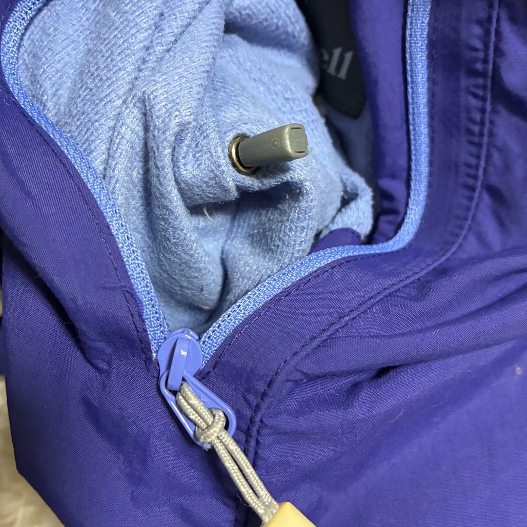 モンベル コロラドパーカ リバーシブル ネイビー×パープル レディースM