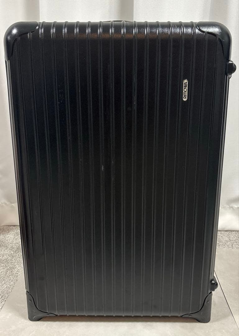 リモワ RIMOWA 82l キャリーケース ジャンク 黒2輪
