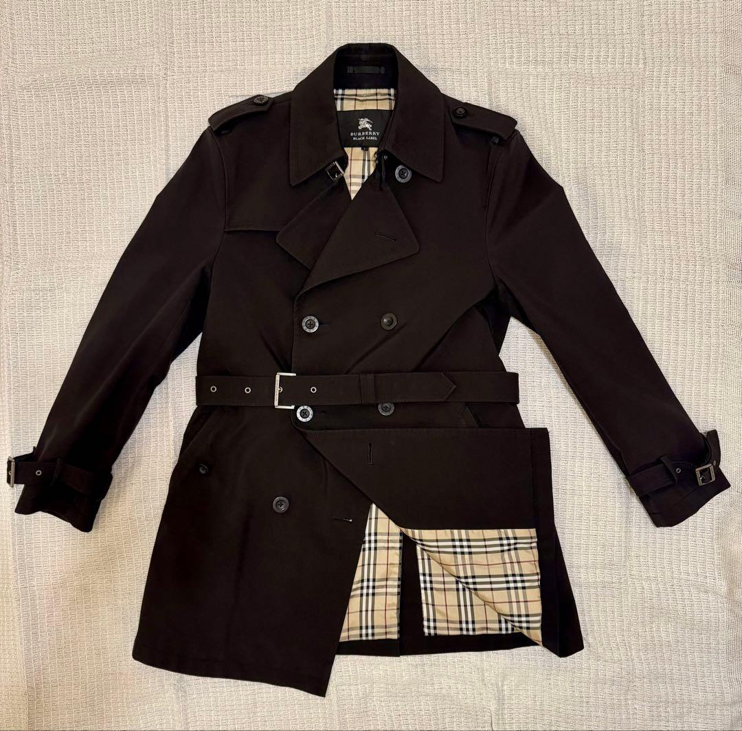 未使用級 極美品 バーバリートレンチコート ノバチェック