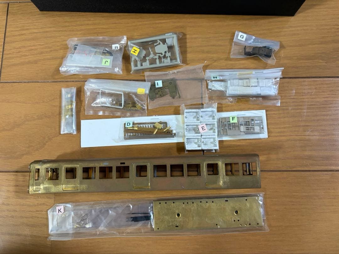 タ*イ様 エンドウ 5000・5100系 車体キット　未完成品　完全ジャンク
