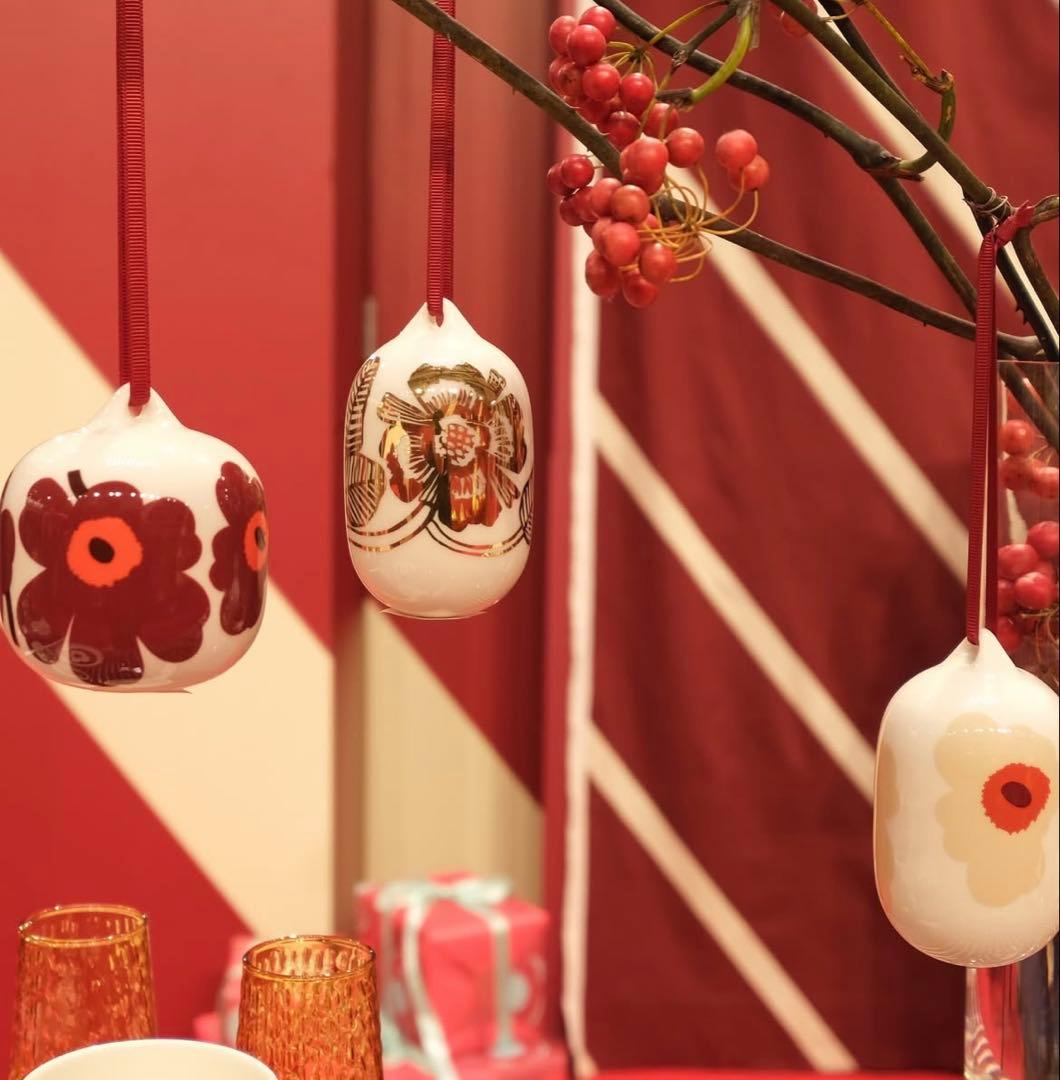 【最終値下げ】松屋銀座限定 marimekko マリメッコ　オーナメント