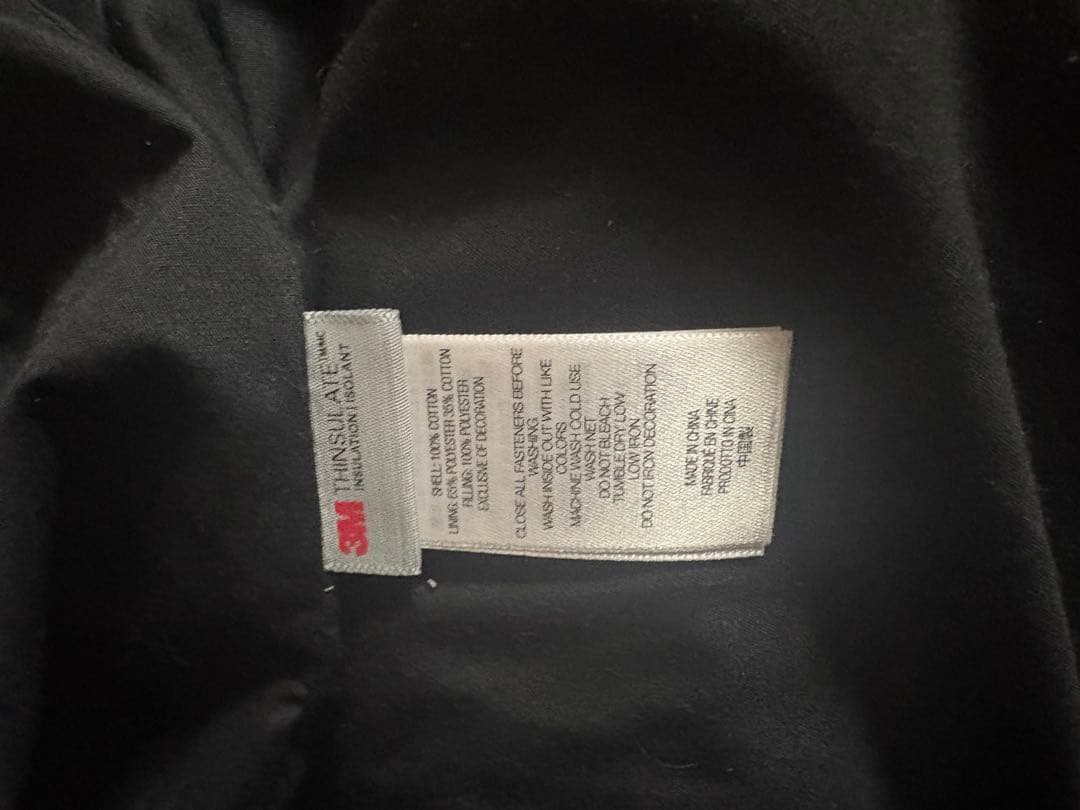Supreme ブラック ボンバージャケット