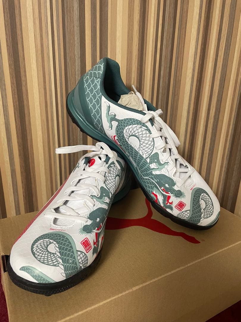 PUMA evespeed 龍 ドラゴンデザイン サッカーシューズ 27cm