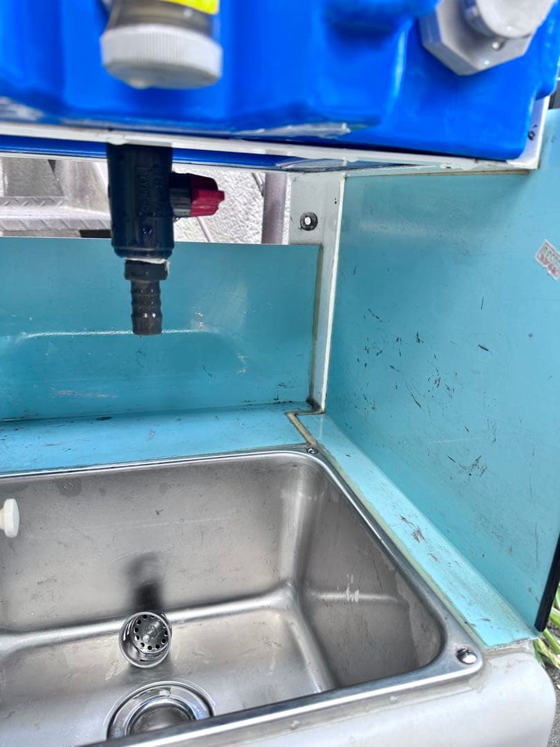 スイコー 大型貯水タンク 販売車タンク　手洗い付きの水貯蔵タンク仕様