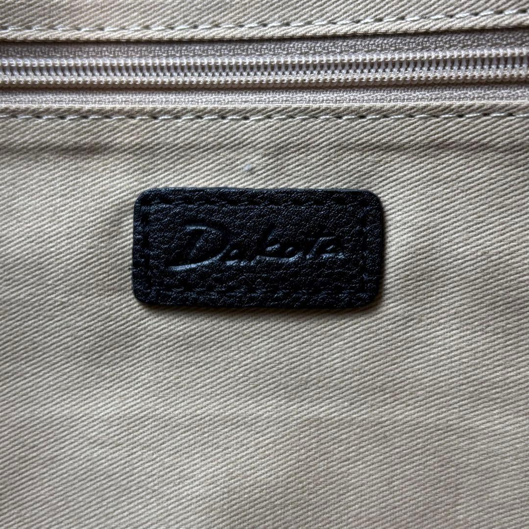 ★美品★ Dakota ダコタ レザー トートバッグ A4サイズ収納可 シボ革